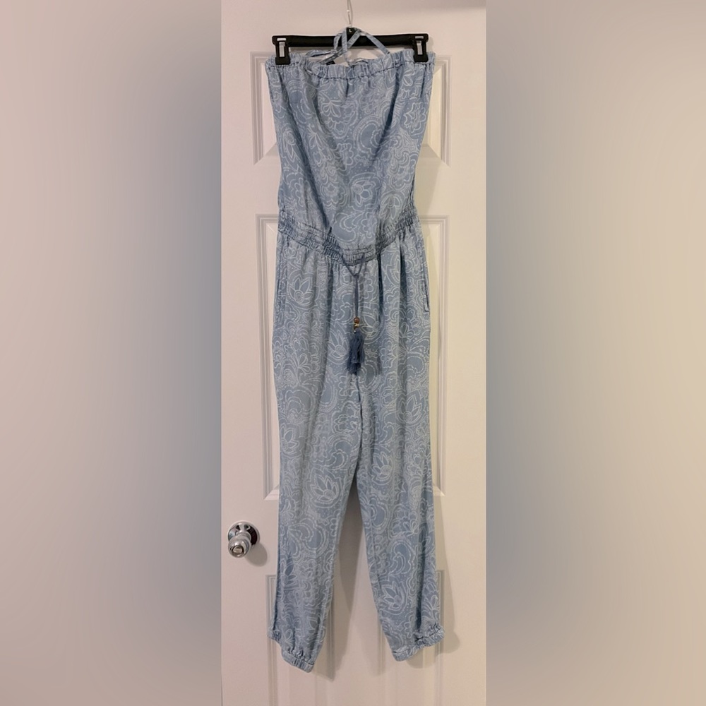 I.N.C International concepts women's summer jumpsuit size - S. blue color